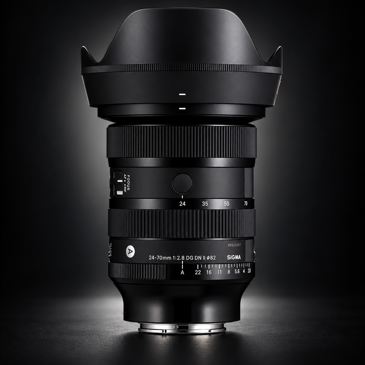 Sigma Art lens product visual